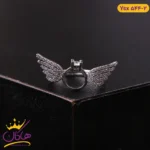 انگشتر استیل زنانه طرح بال فرشته | ysx 544/2