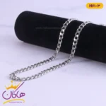 زنجیر استیل مردانه کارتیر نقره ای stainless steel H61/3