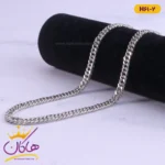 زنجیر استیل مردانه کارتیر نقره ای stainless steel H61/2