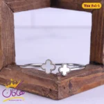 دستبند استیل زنانه النگویی طرح ونکلیف | کد ysx601/1