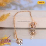 آویز ساعت استیل زنانه طرح قلب |‌ کد 1004/11