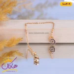 آویز ساعت استیل زنانه طرح چشم نظر |‌ کد 1004/9