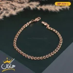 دستبند استیل زنانه زنجیری | کد XP672/1