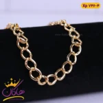 دستبند استیل زنانه کارتیر دو نگینی | کد XP746/4