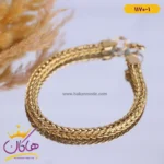 دستبند استیل مردانه طلایی | کد 1170/1