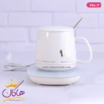 ماگ حرارتی سفید طرح روباه | کد 750/2