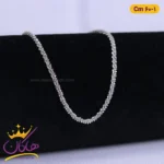 دستبند استیل زنانه تمام پیچ ساده | کد cm60/1