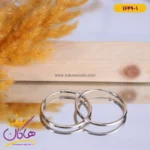 گوشواره استیل زنانه حلقه ای سایز 2 | کد 1649/1 XP