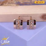 گوشواره استیل زنانه مستطیل وسط کارتیر | xp 179/3