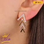 گوشواره استیل زنانه میخی مثلثی | XP 161/1