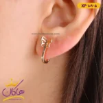 گوشواره استیل زنانه پروانه ای ساده | XP 109/5