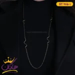 گردنبند رومانتویی استیل زنانه موج دار st975/1