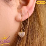 گوشواره استیل زنانه آویز قلب | ysx 807/1
