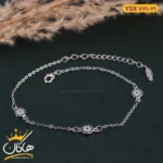 پابند استیل زنانه 3 چشم نظر | YSX 721/21