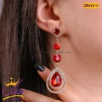 گوشواره استیل زنانه مدل CR172/2