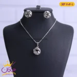 نیم ست استیل زنانه مدل گره | کد xp 204/1