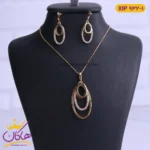نیم ست استیل زنانه مدل سه حلقه | کد  XIP 932/1