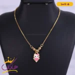 گردنبند استیل بچگانه آویز کیتی 1007/5