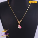 گردنبند استیل بچگانه آویز یونیکورن 1007/3