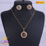 نیم ست استیل زنانه دایره ای | کد xp208/2