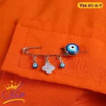 سنجاق سینه استیل چشم نظر ونکلیف | 511/5 ysx