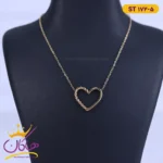 گردنبند استیل زنانه طرح قلب st172/5
