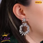 گوشواره استیل زنانه مدل CR152/5