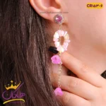 گوشواره استیل زنانه مدل CR153/6