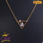 گردنبند استیل زنانه مثلثی xip 532/2