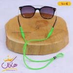 بند عینک سیلیکونی سبز | کد 4-100