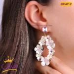 گوشواره سوارسکی زنانه CR152/7