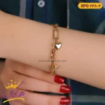 دستبند استیل زنانه آویز دار | کد xpg 228/2
