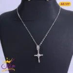 گردنبند نقره زنانه صلیب | AS172