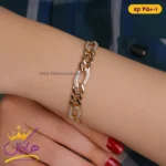 دستبند استیل زنانه کارتیر نگینی | کد xp450/1