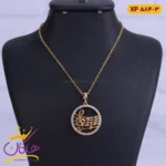 گردنبند استیل زنانه طرح نت موسیقی | کد xp584/3