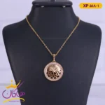 گردنبند استیل زنانه طرح ساعت | کد XP518/1