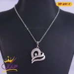 گردنبند استیل زنانه اویز قلب | کد XP592/2