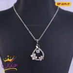 گردنبند استیل زنانه شیک | کد XP579/3