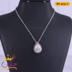 گردنبند استیل زنانه آویز اشک | کد XP575/2