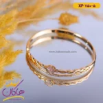 دستبند استیل زنانه النگویی جذاب | کد xp750/5