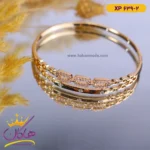 دستبند استیل زنانه النگویی دو لاین کارتیر | کد xp639/2