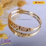 دستبند استیل زنانه النگویی چند لایه | کد xp740/9