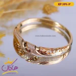 دستبند استیل زنانه النگویی مارپیچ | کد xp649/3