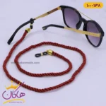 بند عینک پارچه ای زرشکی | کد 138-100