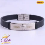 دستبند چرم مردانه ورساچه sp251/9