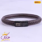 دستبند چرم مردانه مونت بلانک sp46/1