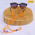 بند عینک سیلیکونی نارنجی | کد 8-100