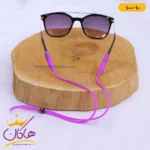 بند عینک سیلیکونی بنفش | کد 10-100