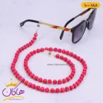 بند عینک زنانه مهره ای مربعی | کد 188-100