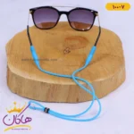 بند عینک سیلیکونی آبی کمرنگ | کد 7-100